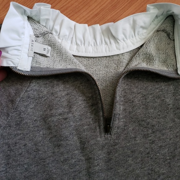 J Crew popover with ruffle collar Size XS - Picture 7 of 8